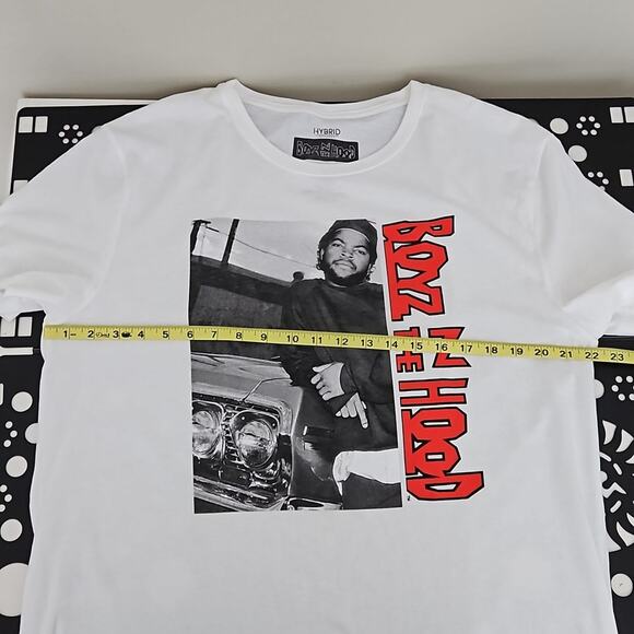 Hybrid Apparel Boyz N The Hood Long T-Shirt Pajama Gown | Women's Large | FLAWS - Picture 10 of 11